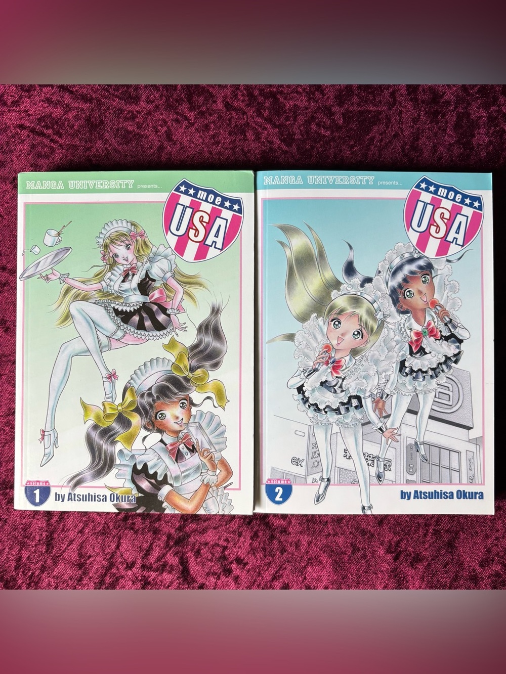 Manga University: Moe USA Volumes 1 & 2 Manga Set